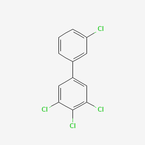 molecular formula C12H6Cl4 B1345204 3,3',4,5-Tetrachlorobiphenyl CAS No. 70362-49-1