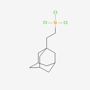 molecular formula C12H19Cl3Si B1345205 Adamantylethyltrichlorosilane CAS No. 37843-11-1