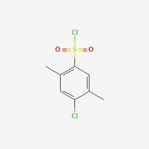 molecular formula C8H8Cl2O2S B1345209 4-Chloro-2,5-dimethylbenzenesulfonyl chloride CAS No. 88-49-3
