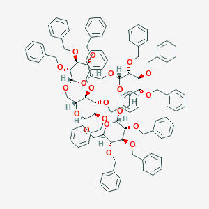 Benzylated cycloisomaltotetraose