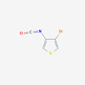 3-Bromo-4-isocyanatothiophene