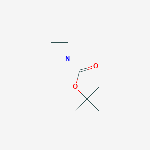 molecular formula C8H13NO2 B13453111 Tert-butyl 1,2-dihydroazete-1-carboxylate CAS No. 1248510-38-4