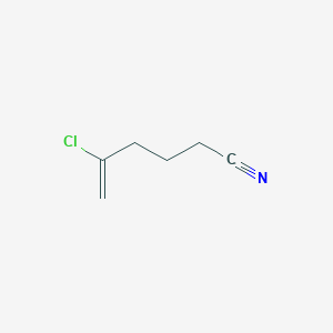 molecular formula C6H8ClN B1345358 5-Chloro-5-hexenenitrile CAS No. 951887-60-8