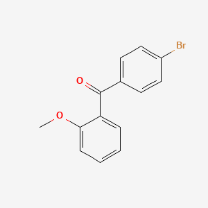molecular formula C14H11BrO2 B1345410 4-Bromo-2'-methoxybenzophenone CAS No. 27428-65-5