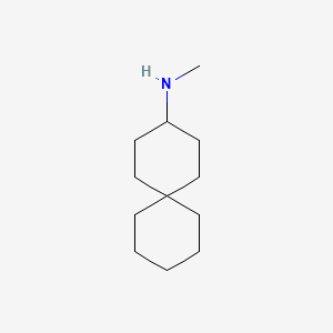 molecular formula C12H23N B13454177 N-methylspiro[5.5]undecan-3-amine 