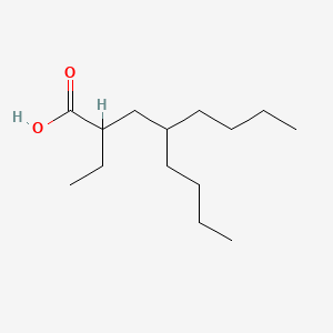 molecular formula C14H28O2 B13454325 4-Butyl-2-ethyloctanoic acid 