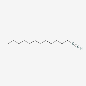 molecular formula C14H26 B1345464 1-Tetradecyne CAS No. 765-10-6