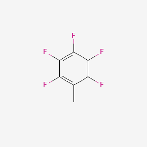 molecular formula C7H3F5 B1345465 2,3,4,5,6-Pentafluorotoluene CAS No. 771-56-2
