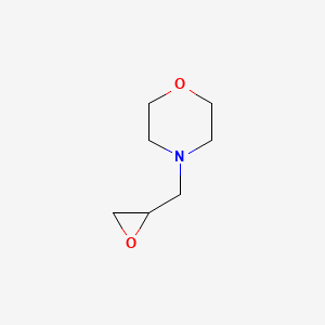 molecular formula C7H13NO2 B1345472 4-(2,3-Epoxypropyl)morpholine CAS No. 6270-19-5