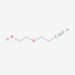 molecular formula C6H10O2 B13454749 Ethanol, 2-(3-butynyloxy)- 