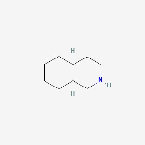 molecular formula C9H17N B1345475 Perhydroisoquinoline CAS No. 6329-61-9