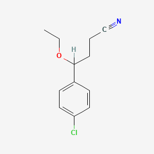 4-Chloro-gamma-ethoxybenzenebutyronitrile