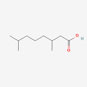 B1345483 3,7-Dimethyloctanoic acid CAS No. 5698-27-1