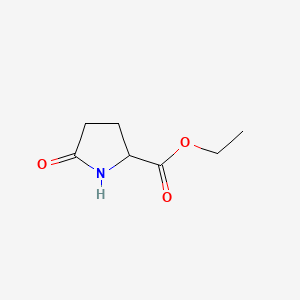 Ethyl 5-oxo-DL-prolinate