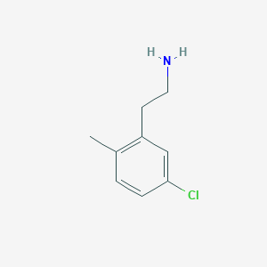 molecular formula C9H12ClN B13454943 2-(5-Chloro-2-methylphenyl)ethan-1-amine 