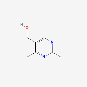molecular formula C7H10N2O B1345497 2,4-Dimethyl-5-pyrimidinemethanol CAS No. 698-28-2