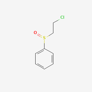 molecular formula C8H9ClOS B1345505 2-Chloroethyl phenyl sulphoxide CAS No. 27998-60-3
