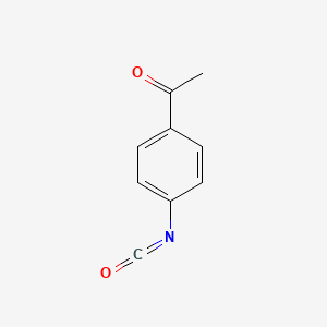 molecular formula C9H7NO2 B1345506 4-Acetylphenyl isocyanate CAS No. 49647-20-3
