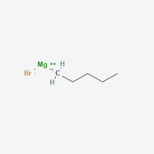 molecular formula C5H11BrMg B1345527 Magnesium, bromopentyl- CAS No. 693-25-4