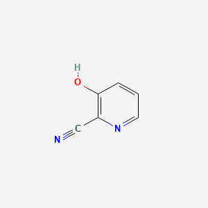 molecular formula C6H4N2O B1345529 2-Cyano-3-hydroxypyridine CAS No. 932-35-4