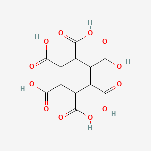 molecular formula C12H12O12 B1345530 1,2,3,4,5,6-Cyclohexanehexacarboxylic acid CAS No. 2216-84-4
