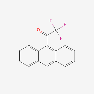 molecular formula C16H9F3O B1345542 9-Trifluoroacetylanthracene CAS No. 53531-31-0