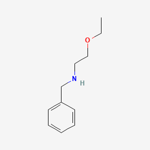 molecular formula C11H17NO B1345546 N-(2-Ethoxyethyl)benzylamine CAS No. 67411-38-5