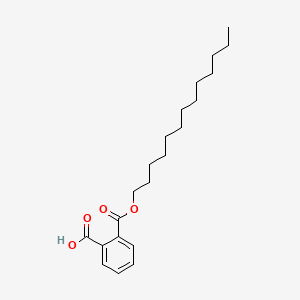 molecular formula C21H32O4 B1345550 2-tridecoxycarbonylbenzoic Acid 