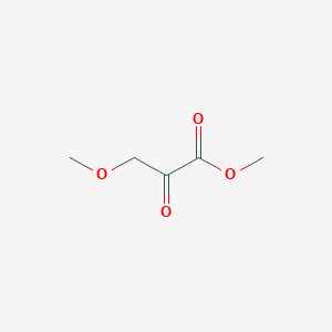 molecular formula C5H8O4 B13455548 Methyl 3-methoxy-2-oxopropanoate CAS No. 89364-44-3