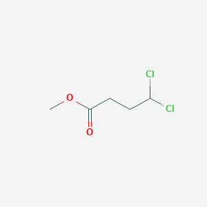 molecular formula C5H8Cl2O2 B13455629 Methyl 4,4-dichlorobutanoate CAS No. 81236-55-7