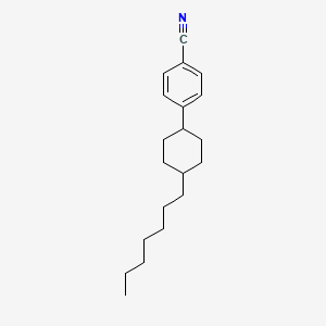 trans-4-(4-Heptylcyclohexyl)benzonitrile