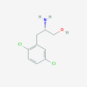 molecular formula C9H11Cl2NO B13455683 (2S)-2-amino-3-(2,5-dichlorophenyl)propan-1-ol 
