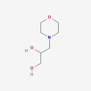 molecular formula C7H15NO3 B1345577 3-Morpholino-1,2-propanediol CAS No. 6425-32-7