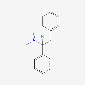 molecular formula C15H17N B1345579 N-methyl-1,2-diphenylethanamine CAS No. 53663-25-5