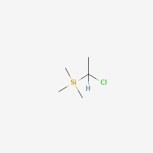 molecular formula C5H13ClSi B1345580 (1-Chloroethyl)trimethylsilane CAS No. 7787-87-3