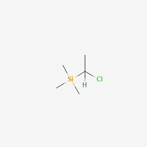 molecular formula C5H13ClSi B1345580 1-Chloroethyltrimethylsilane CAS No. 7787-87-3