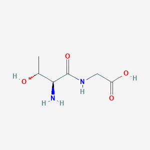 molecular formula C6H12N2O4 B1345582 H-Thr-Gly-OH CAS No. 686-44-2