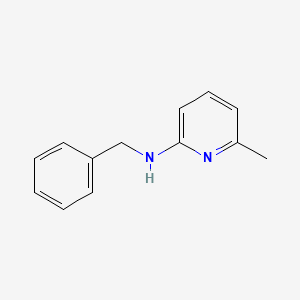 molecular formula C13H14N2 B1345586 N-benzyl-6-methylpyridin-2-amine CAS No. 70644-47-2