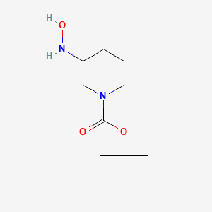 molecular formula C10H20N2O3 B13455863 Tert-butyl 3-(hydroxyamino)piperidine-1-carboxylate 