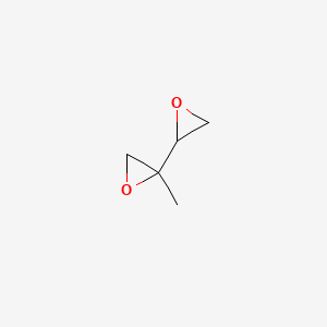 molecular formula C5H8O2 B13455871 2-Methyl-1,2,3,4-diepoxybutane CAS No. 6341-85-1
