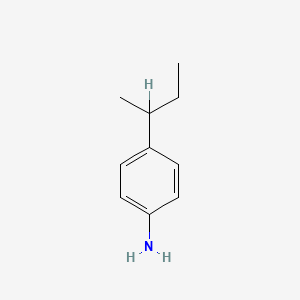 molecular formula C10H15N B1345595 4-sec-Butylaniline CAS No. 30273-11-1
