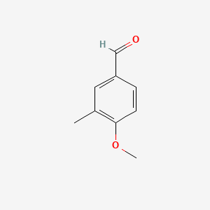 molecular formula C9H10O2 B1345598 4-Methoxy-3-methylbenzaldehyde CAS No. 32723-67-4