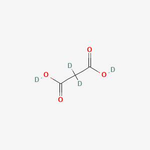 molecular formula C3H4O4 B1345601 Malonic acid-d4 CAS No. 813-56-9