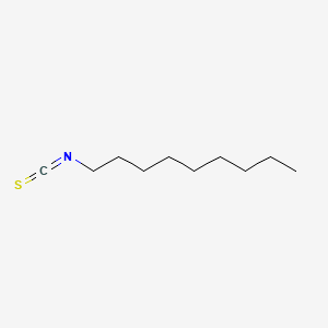 molecular formula C10H19NS B1345602 Nonyl isothiocyanate CAS No. 4430-43-7