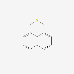 molecular formula C12H10S B1345620 1H,3H-Naphtho[1,8-cd]thiopyran CAS No. 203-85-0