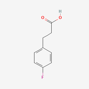 molecular formula C9H9FO2 B1345624 3-(4-Fluorophenyl)propionic acid CAS No. 459-31-4