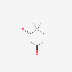 molecular formula C8H12O2 B1345627 4,4-Dimethyl-1,3-cyclohexanedione CAS No. 562-46-9