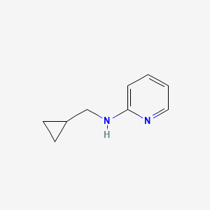 molecular formula C9H12N2 B13456331 N-(cyclopropylmethyl)pyridin-2-amine 