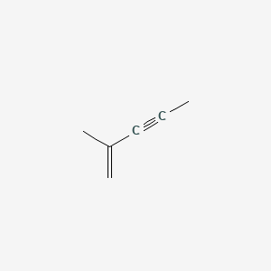 molecular formula C6H8 B1345639 2-Methyl-1-penten-3-yne CAS No. 926-55-6