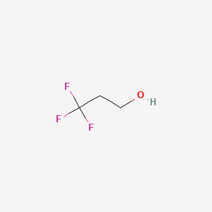 molecular formula C3H5F3O B1345646 3,3,3-三氟-1-丙醇 CAS No. 2240-88-2